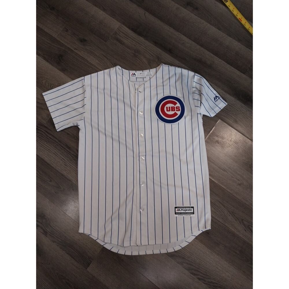 Chicago Cubs Majestic ARRIETA #49 Cool Base Jersey White Youth Sz L 14/16 NEW